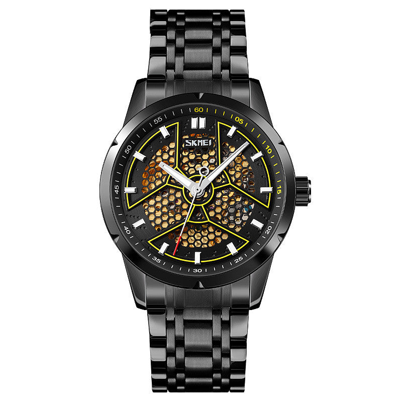 Creative Honeycomb Automatic Men's Skeleton Mechanical Watch