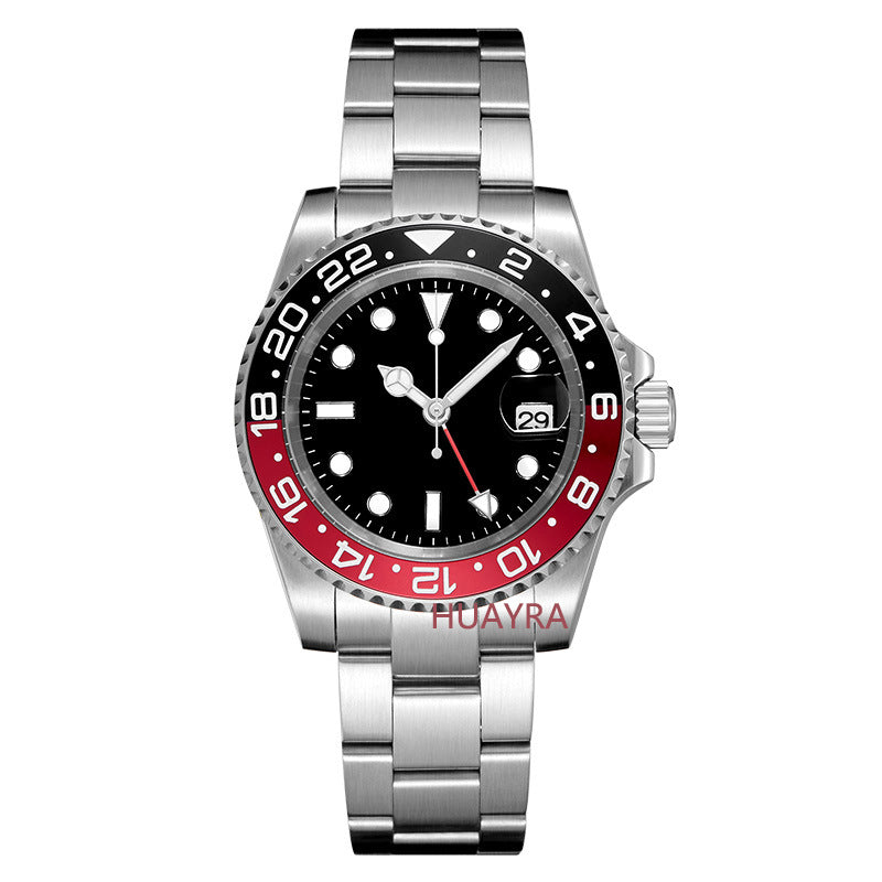 40mm automatic mechanical watch GMT