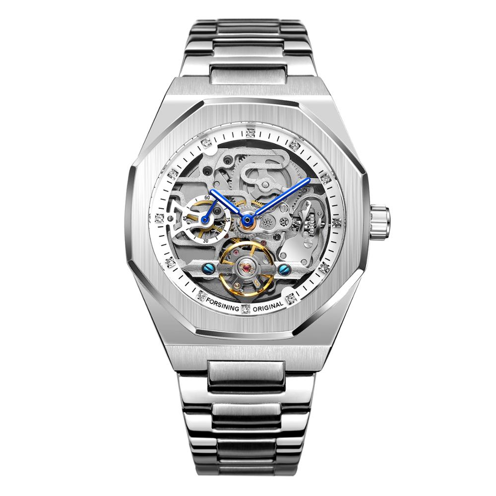 Tourbillon Automatic Skeleton Mechanical Watch