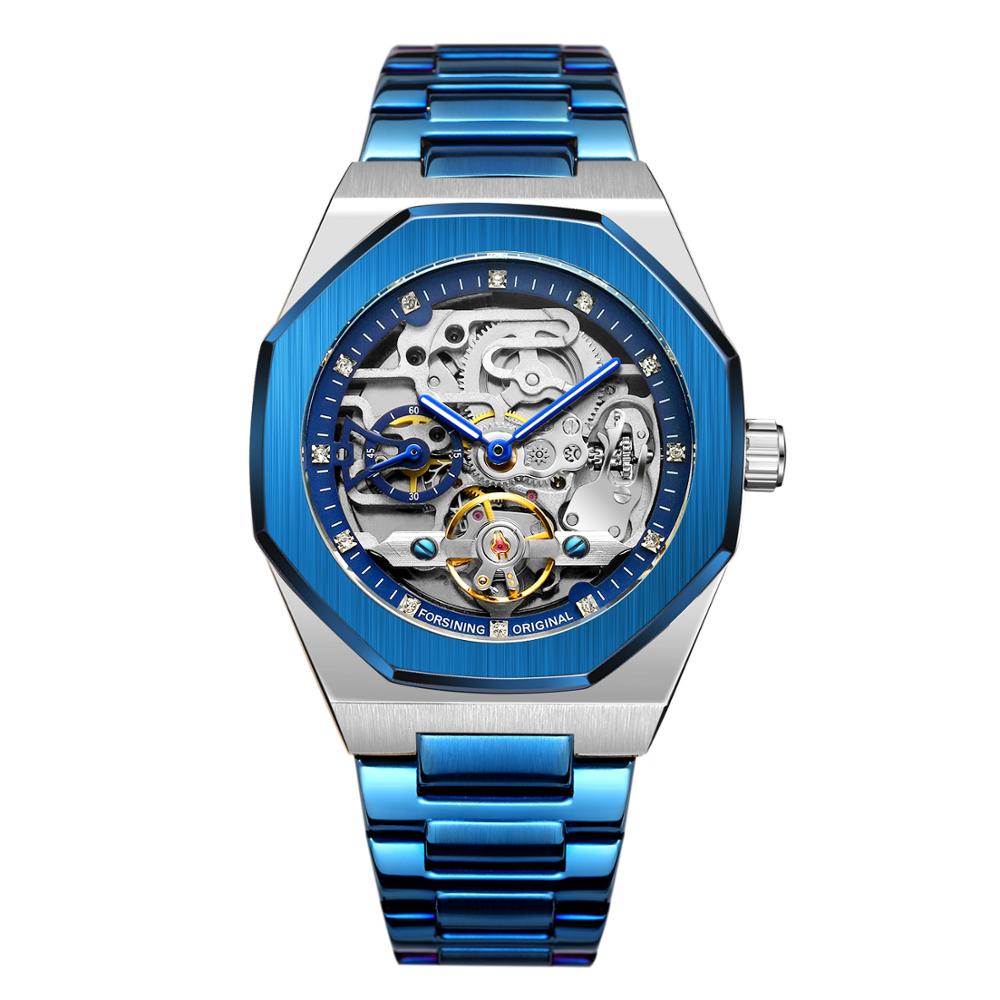 Tourbillon Automatic Skeleton Mechanical Watch