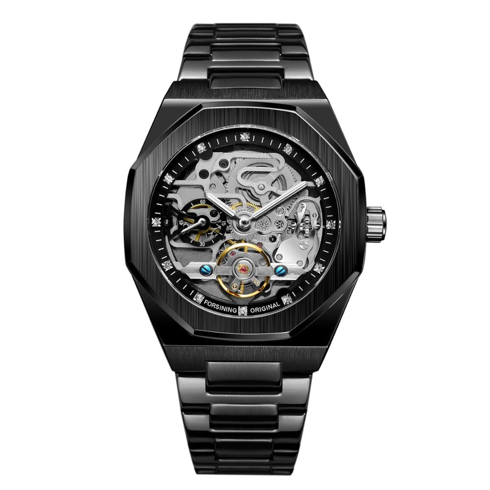 Tourbillon Automatic Skeleton Mechanical Watch