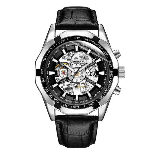 Automatic Mechanical Watch Hollow Carved