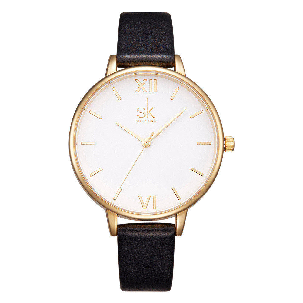 Shengke sk0056 new fashion women's simple watch generous office wristwatch a wholesale agent