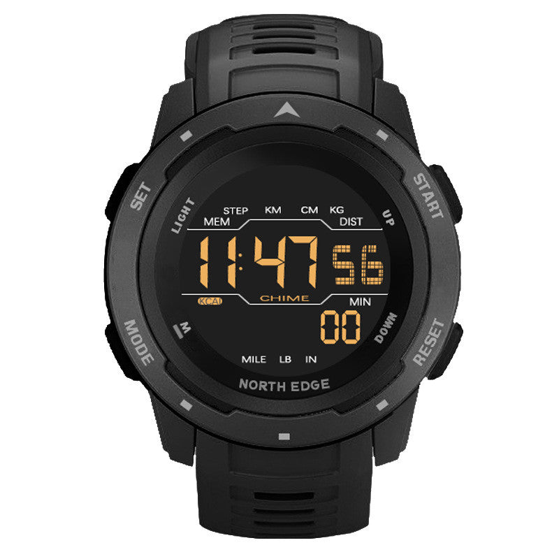 NORTH EDGE Digital Watch Multifunctional Sports Dual Time Watch