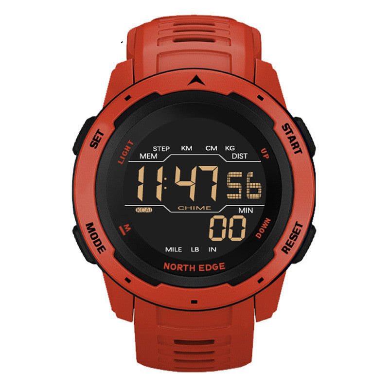 NORTH EDGE Digital Watch Multifunctional Sports Dual Time Watch