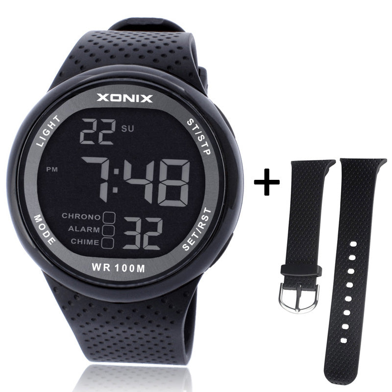 Running Swimming Timer Waterproof Outdoor Sports Student Electronic Watch Men