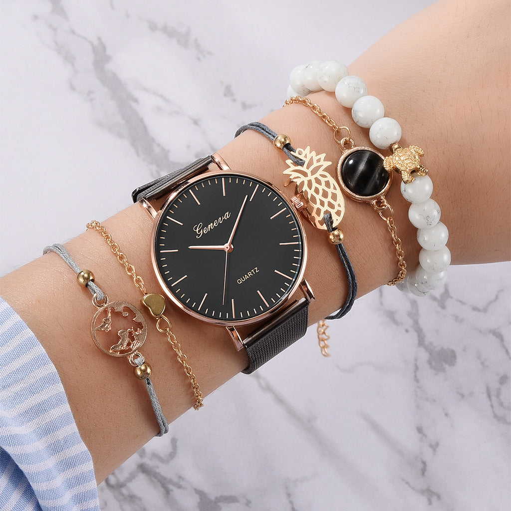 Quartz Watch Fashion Watch Trend Ladies Watch Set