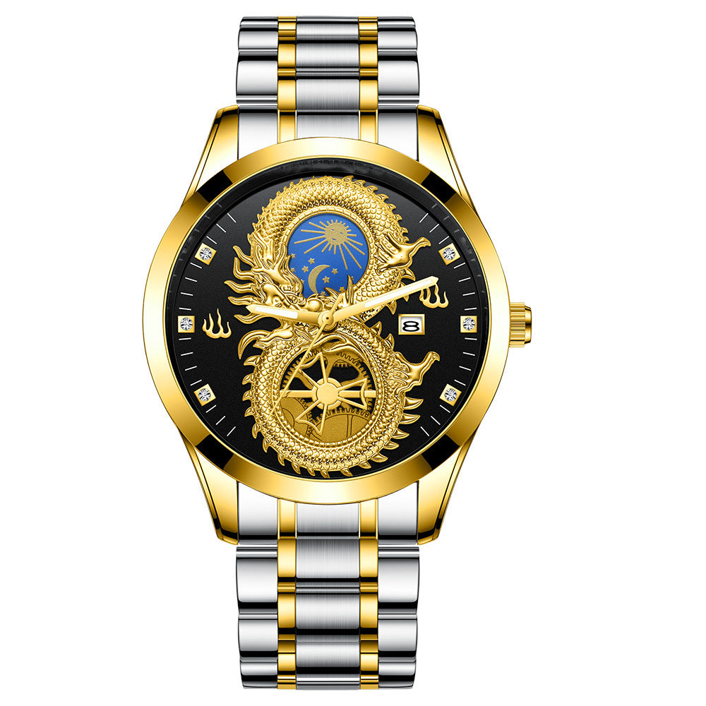 Watch Men's Non-Mechanical Watch Men's Waterproof Couple Watch