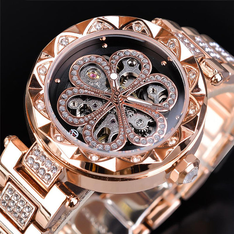 European And American Ladies Fashion Casual Rhinestone