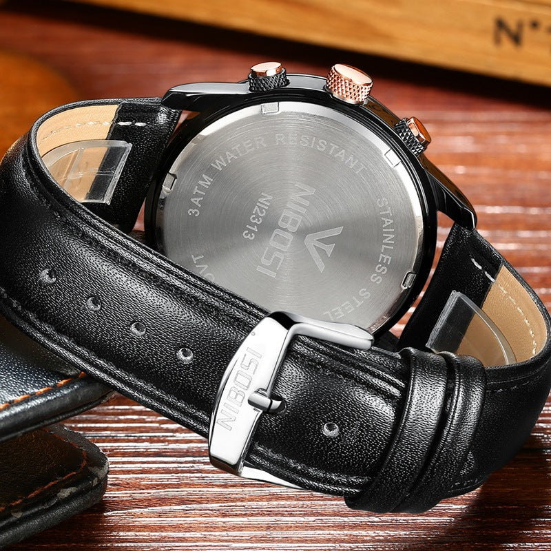 Waterproof Explosion-Proof Three-Eye Six-Pin Watch