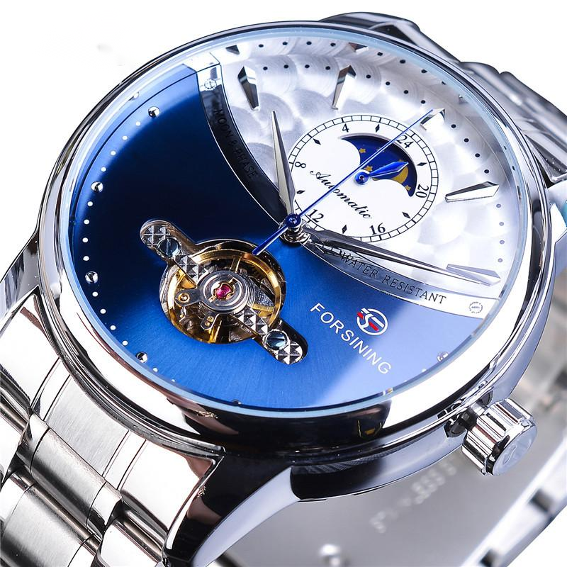 Men's fashion leisure tourbillon multi-function automatic mechanical watch