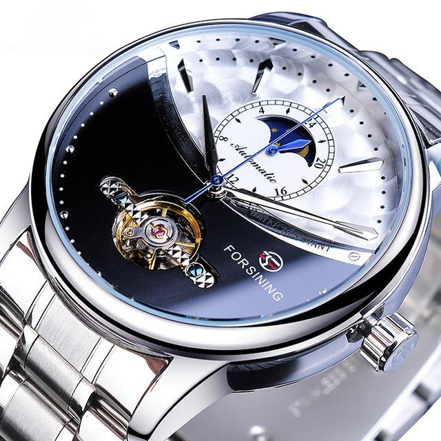 Men's fashion leisure tourbillon multi-function automatic mechanical watch
