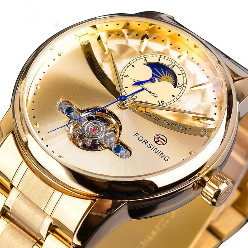 Men's fashion leisure tourbillon multi-function automatic mechanical watch