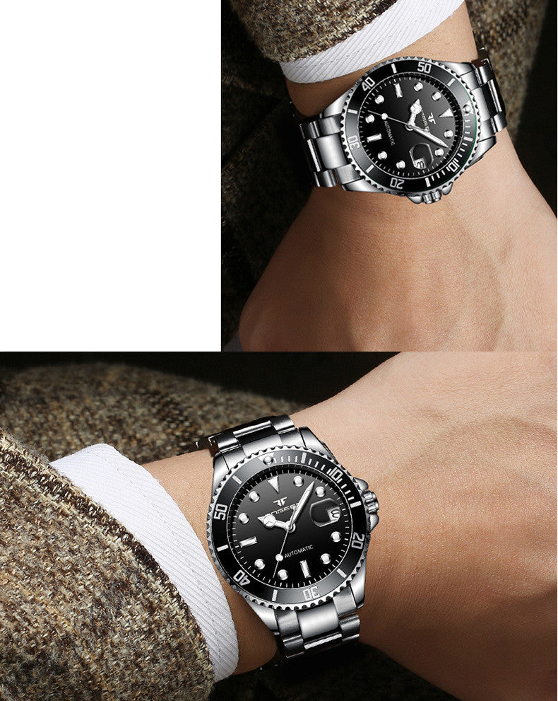 Automatic Blue Luminous Waterproof Mechanical Watch