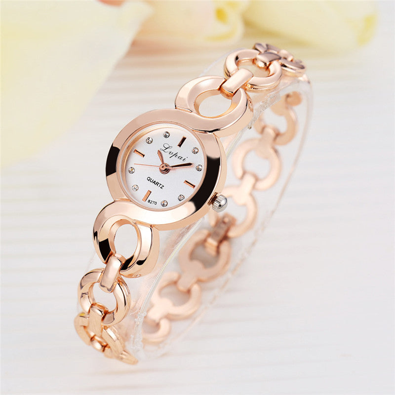 Alloy Watch Luxury Watch Quartz Classic Gold Business