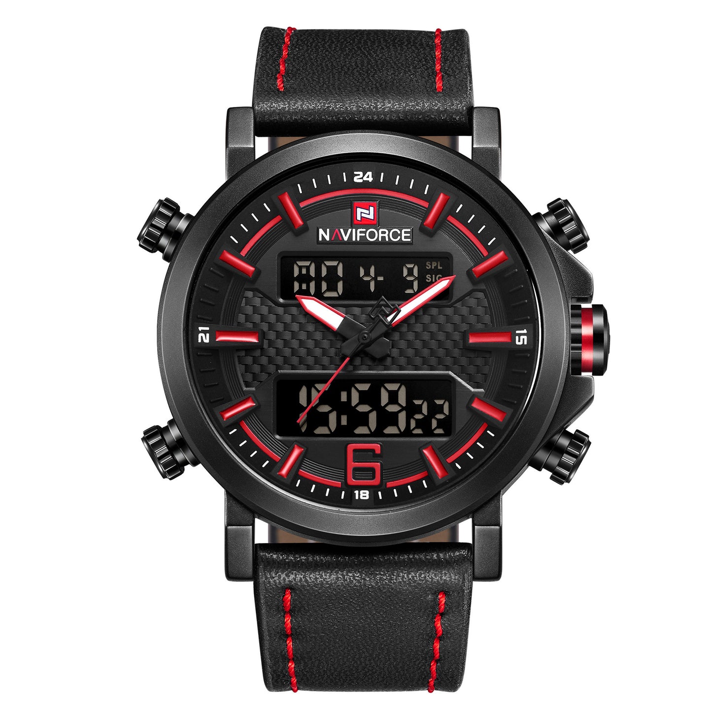 Naviforce Lingxiang 9135 Men'S Watch Quartz Electronic Watch