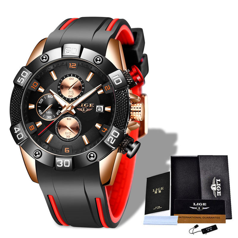 Multifunctional Waterproof Foreign Explosive Quartz Watch