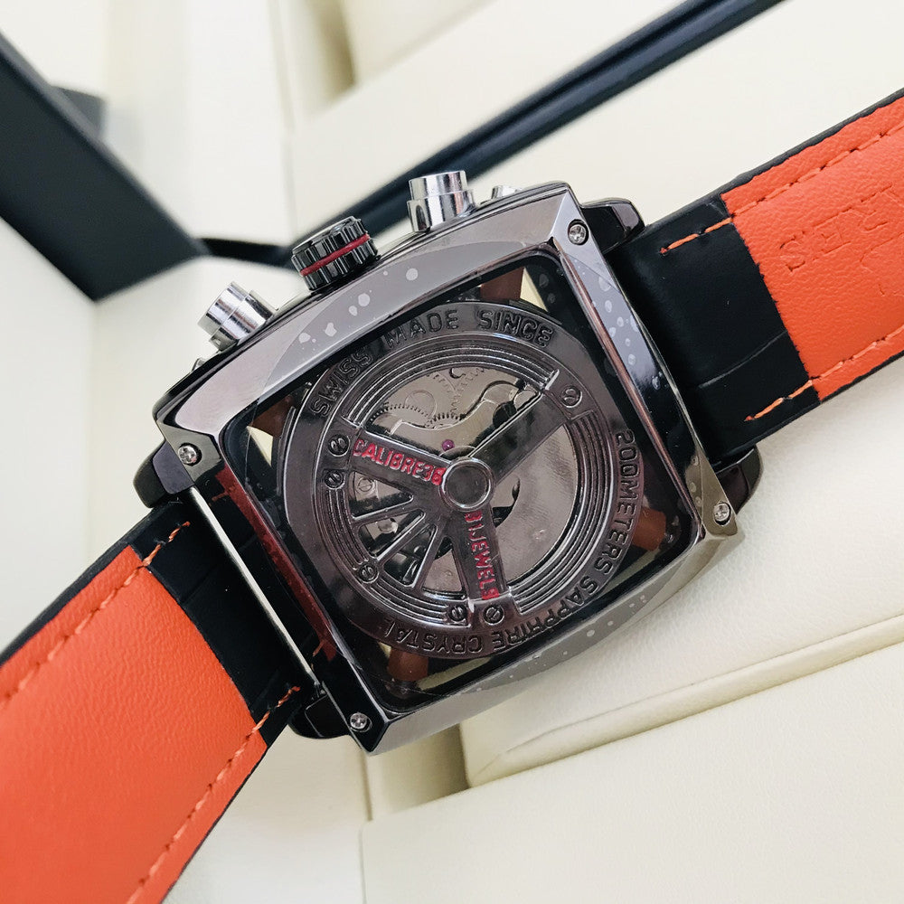 Automatic Self Wind Mechanical Genuine Leather