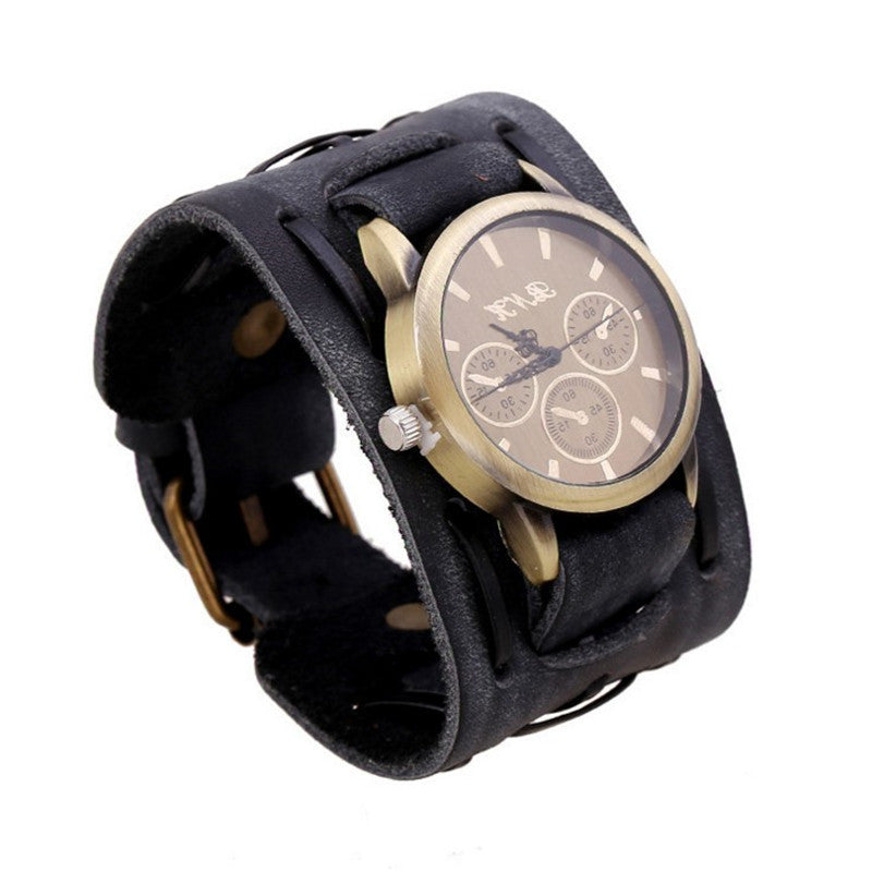 Accessories Foreign Trade Watches Retro Cowhide Watches