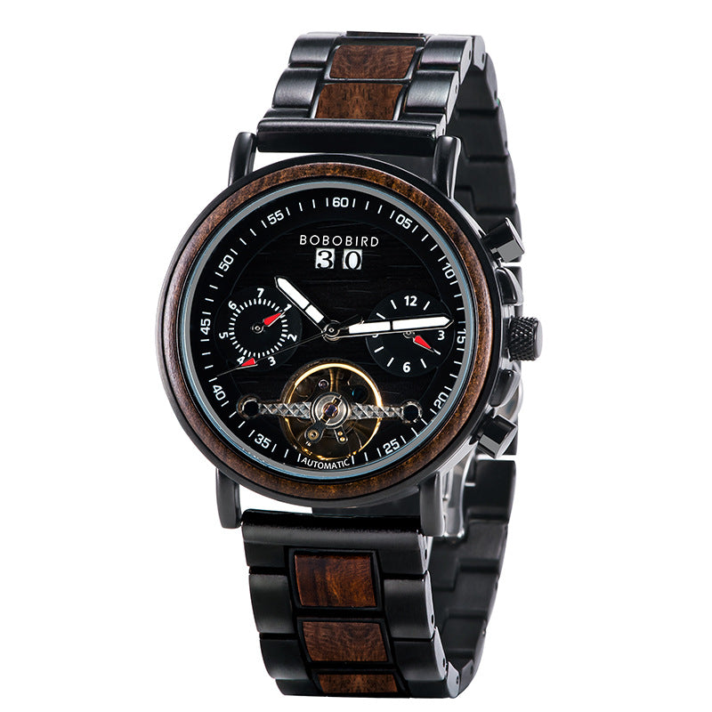 Wooden Watch Simple And Casual