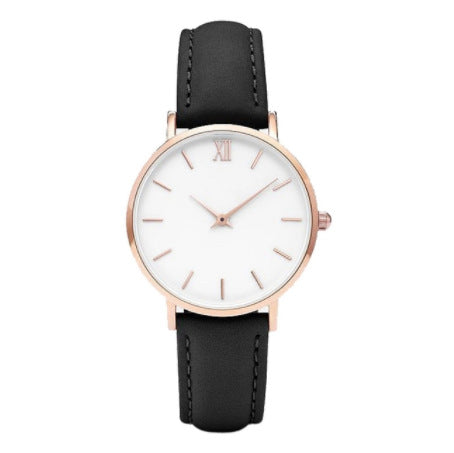 Simple Fashion Bar Nail Scale Leisure Belt Quartz Watch