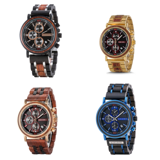 Youth Nightclub Fashion Cool Trend Business Wooden Watch