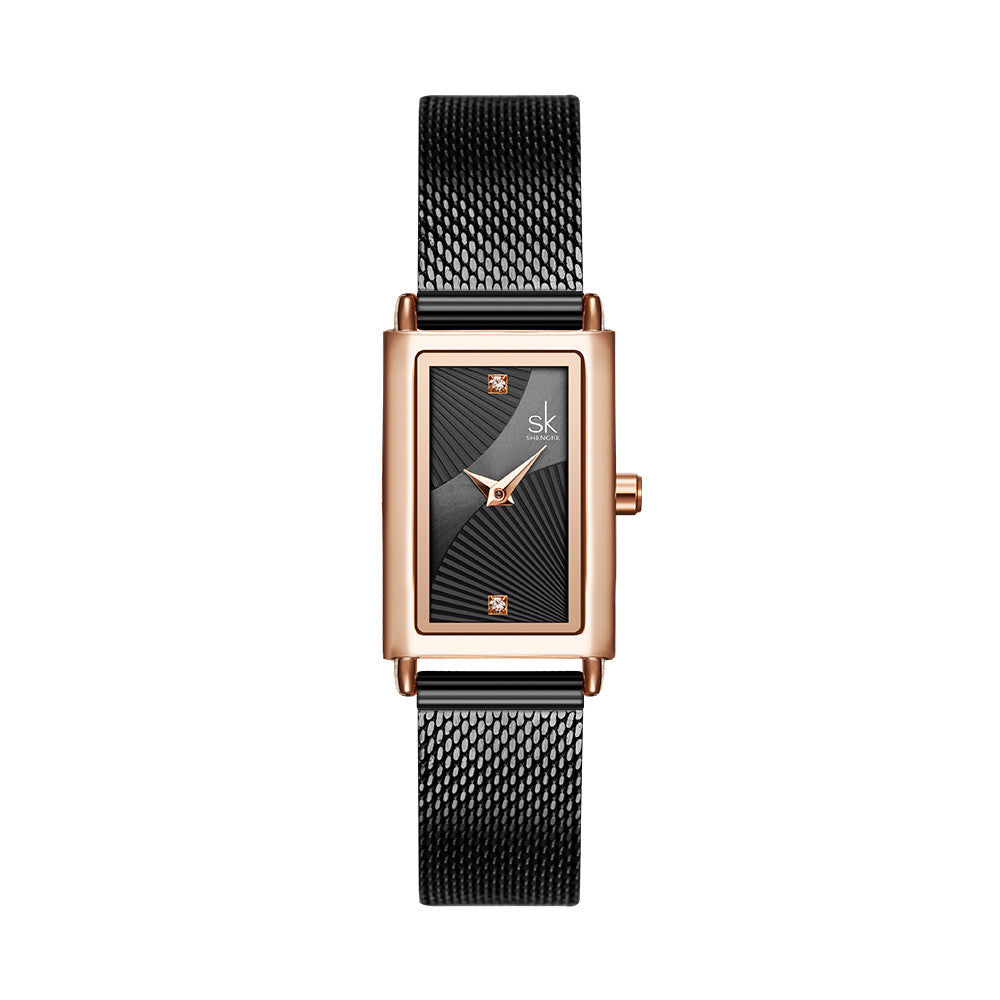 New Fashion Women's Watch Mesh Strap Watch Quartz Watch