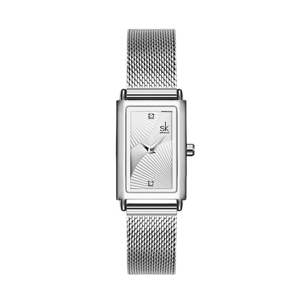 New Fashion Women's Watch Mesh Strap Watch Quartz Watch