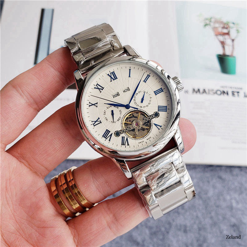 Watch Tourbillon Five-Hand Watch Casual Fashion Men's Watch