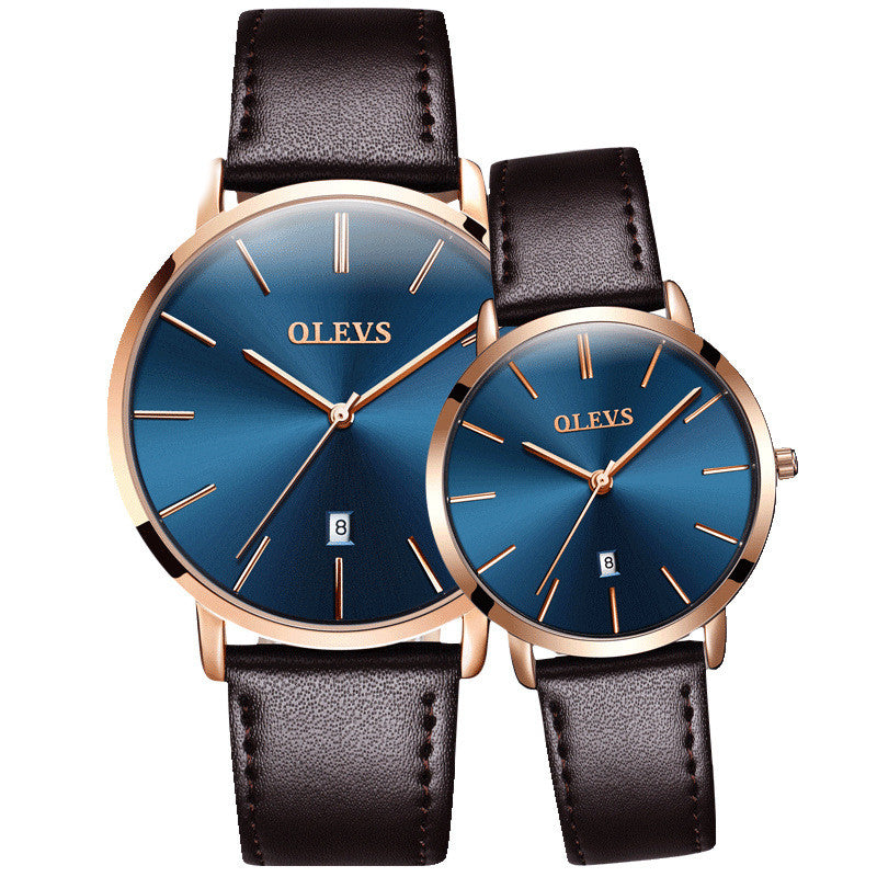 Quartz Watch Fashion Couple Pair Watch