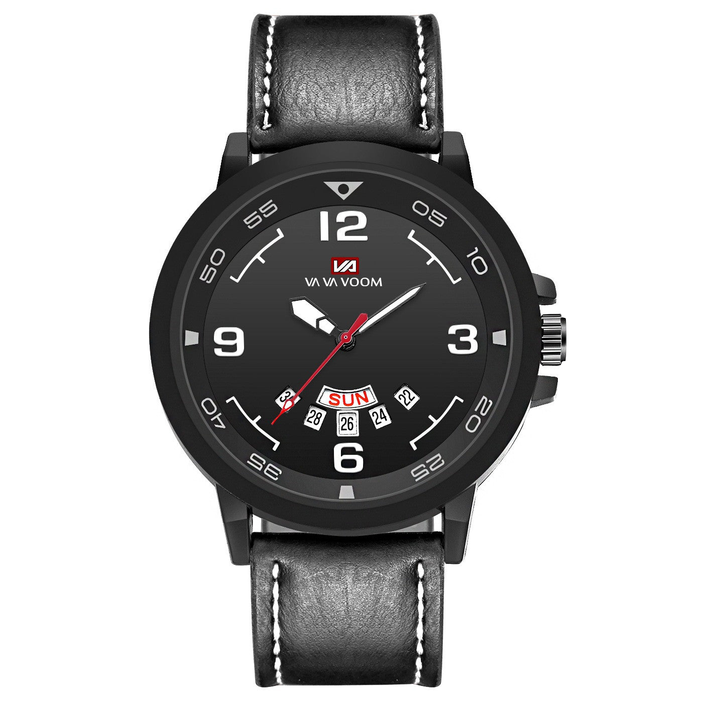 Men'S Dual Calendar Week Waterproof Sports Watch