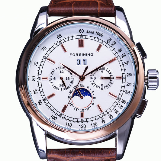 Hollow-out men's automatic mechanical watch