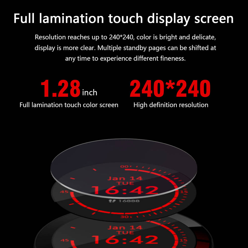 Full touch E3 smart bracelet