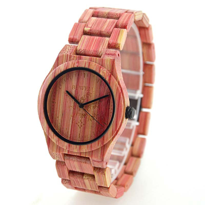 Stylish and cool bamboo watch