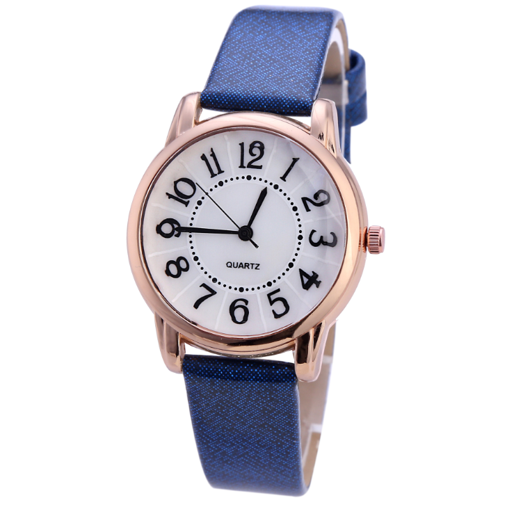 Drop Shipping Women Simple Dial Wristwatches Casual