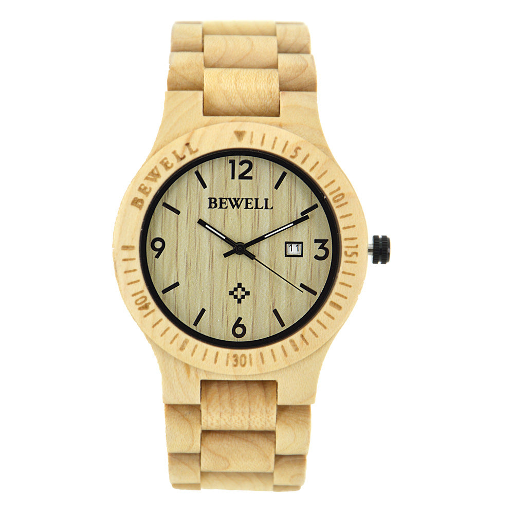Wooden sandalwood watch