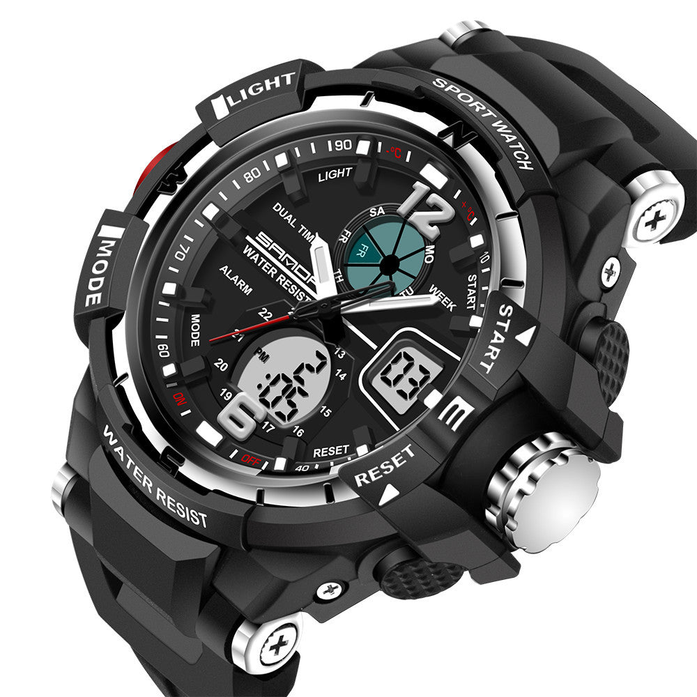 Functional waterproof electronic sports watch