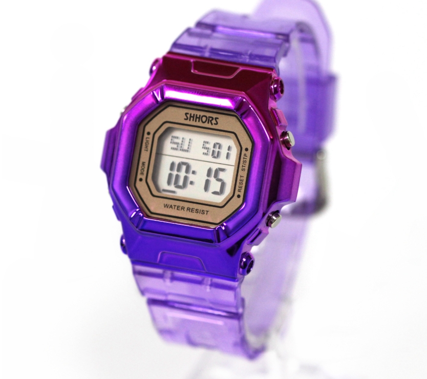 Gradient electronic watch