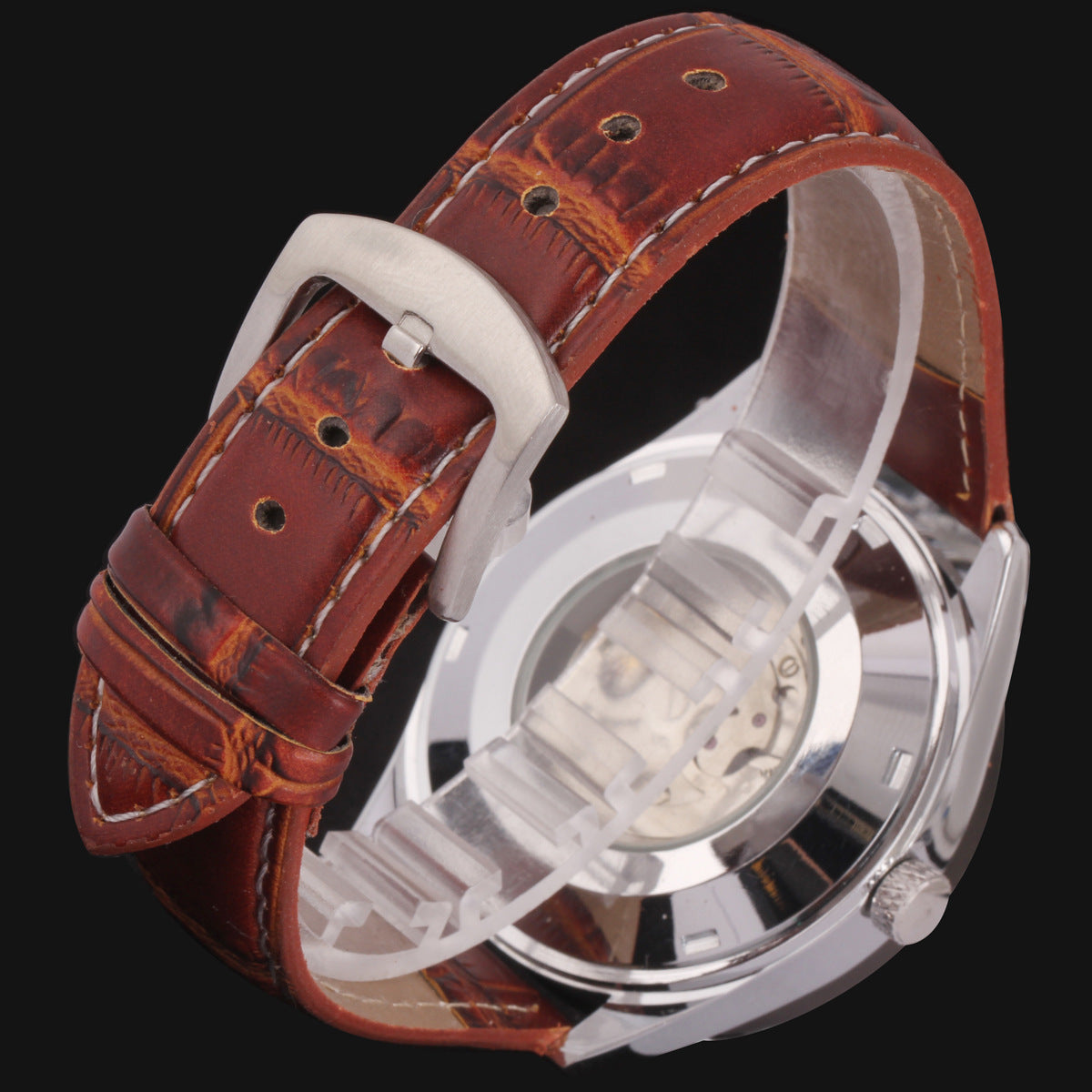 Hollow Circular Pointer Type Automatic Mechanical Watch