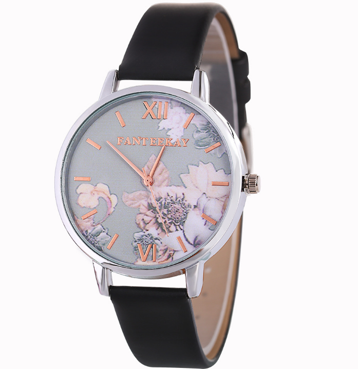 Women's Quartz Watches Major Brand Huawa Belt Quickly Sells Wish Source Broken Flower Watches