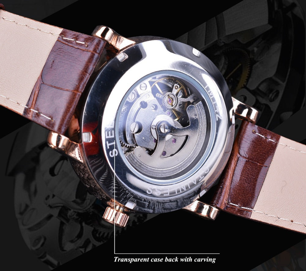 Men's Roman Automatic Mechanical Watch