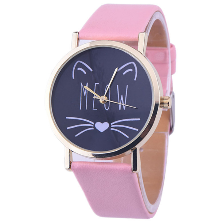 Watch watches women fashion watch  Luxury Cute Cat