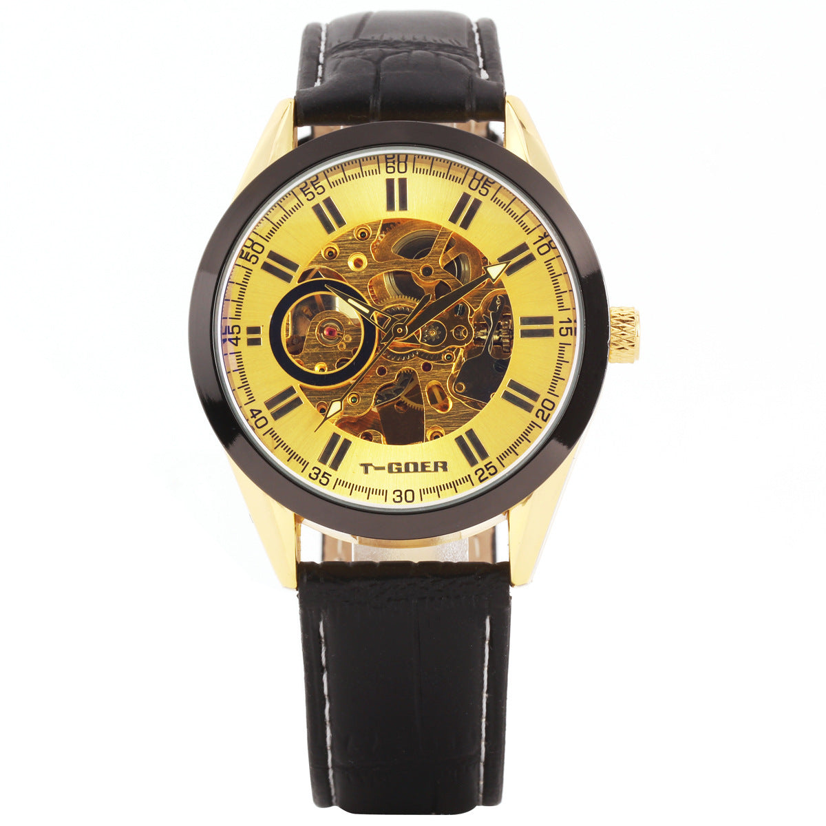 Hollow Circular Pointer Type Automatic Mechanical Watch