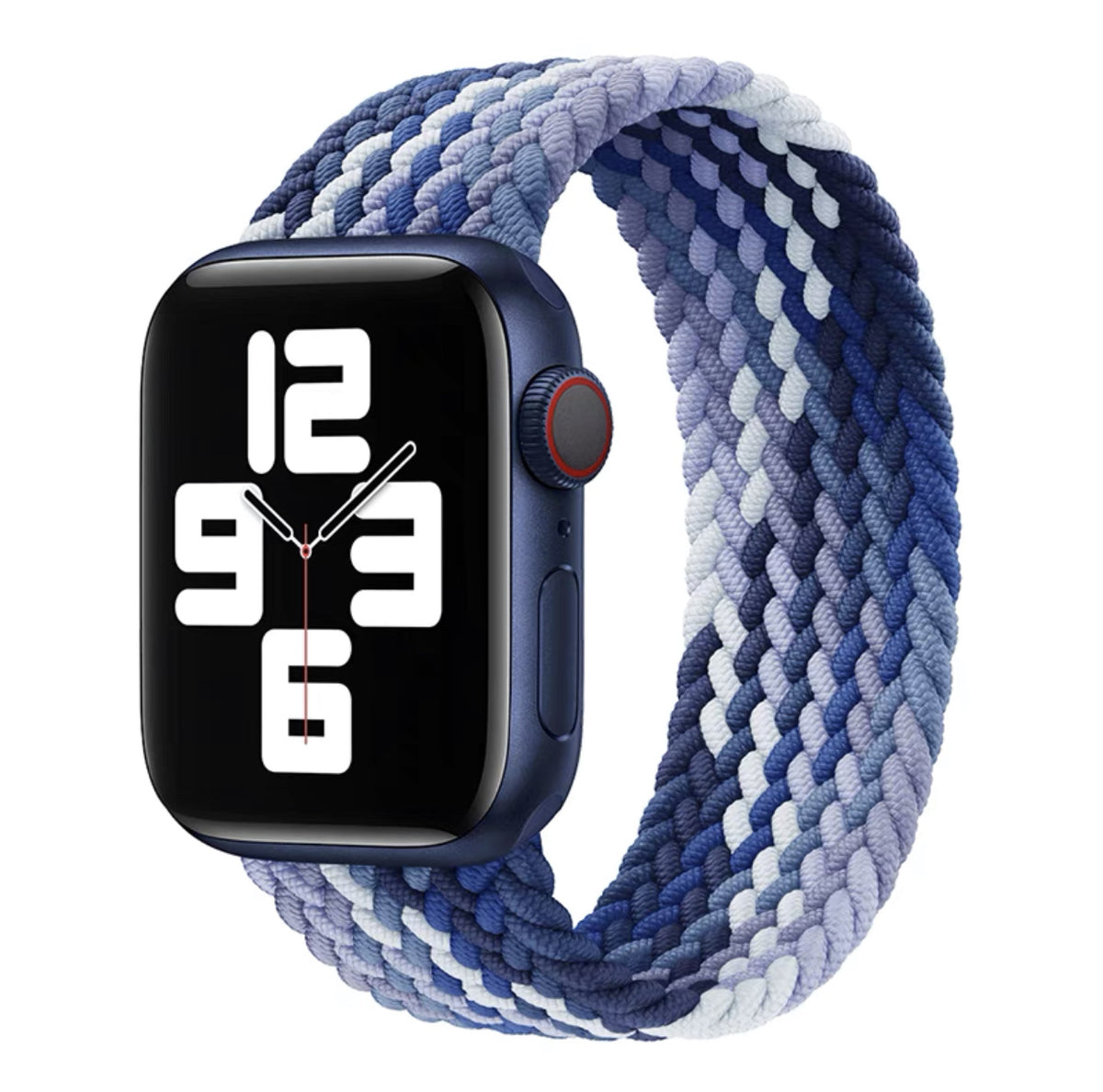 Fashion Trend New Watch Strap Elastic Single Loop Braided