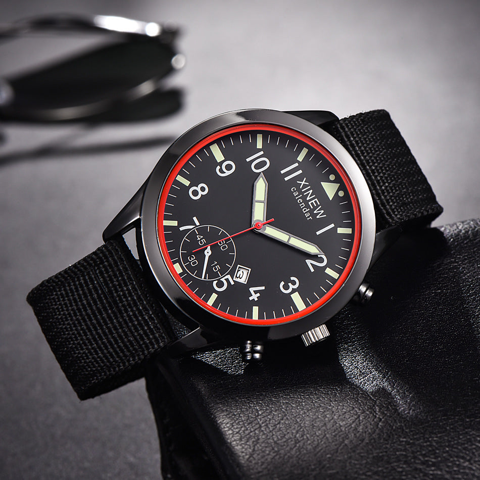 XINEW nylon quartz watch