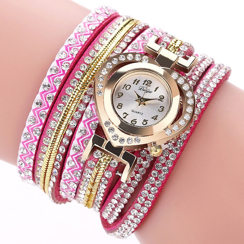 Diamond shaped watch