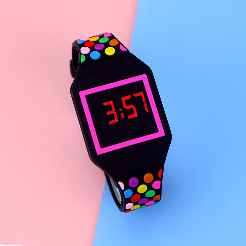 Cartoon children LED electronic watch