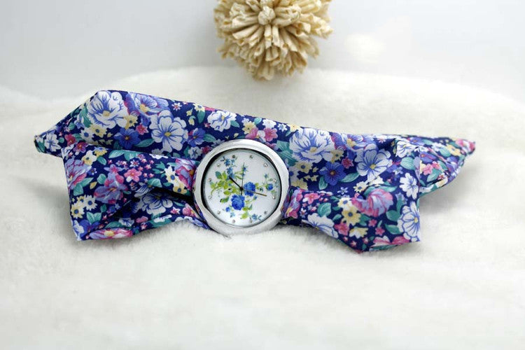 Fabric watch fashion ladies watch high quality fabric watch