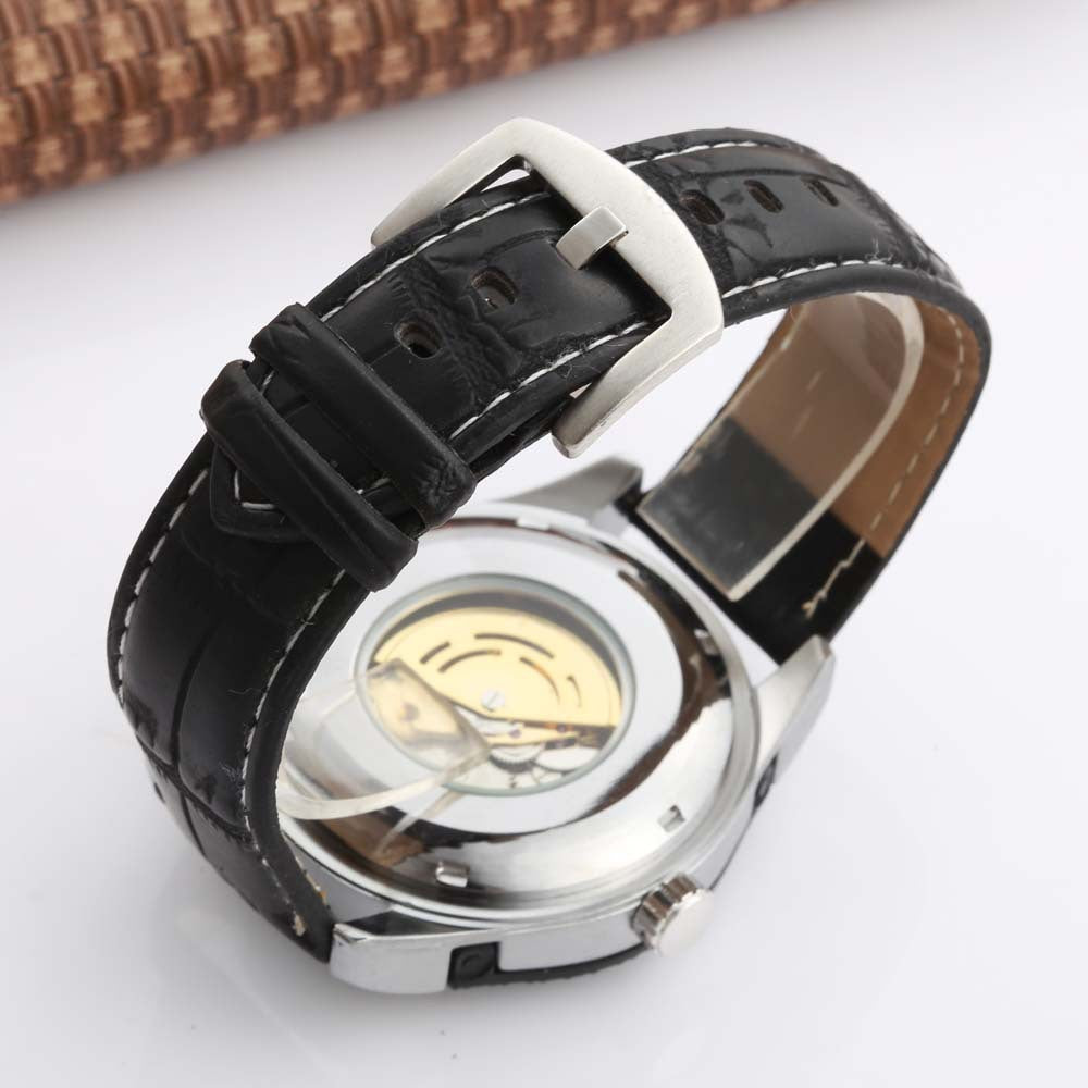 Automatic Mechanical Watch Belt Leisure Sports Luminous Waterproof Watch