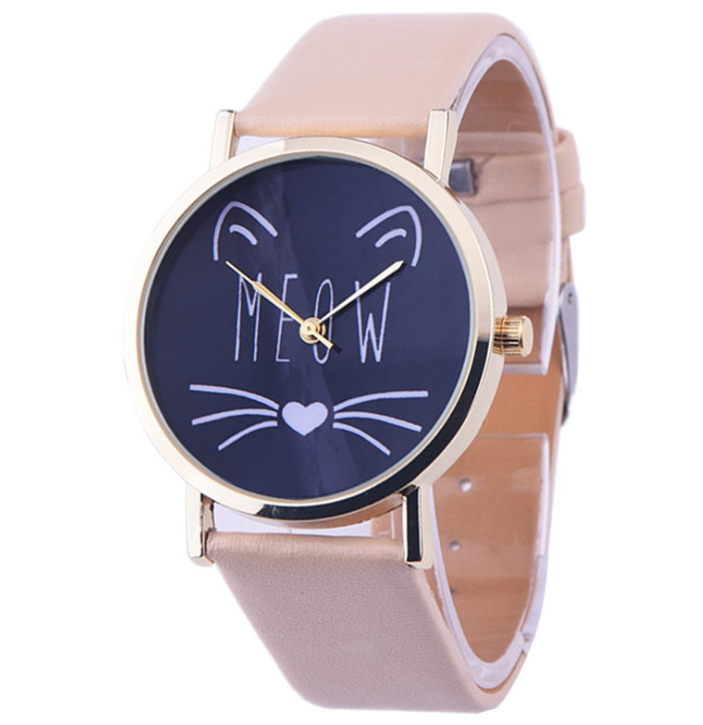 Watch watches women fashion watch  Luxury Cute Cat